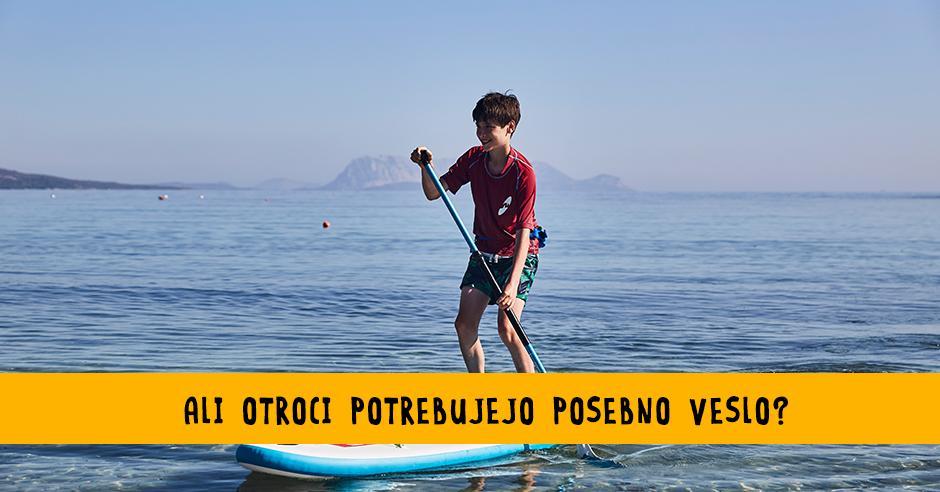 Ali otroci potrebujejo otroško veslo? - Bananaway