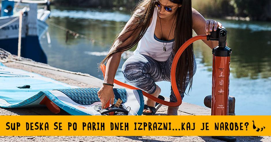 Sup deska se po parih dneh izprazni - Kaj je narobe