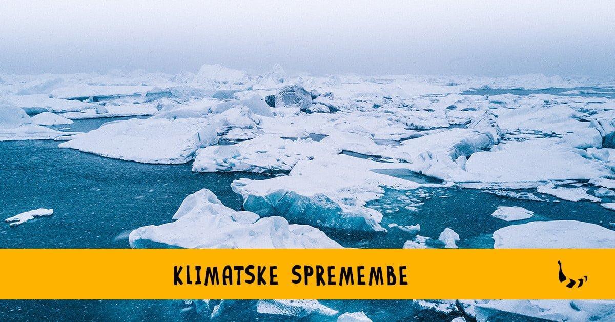 Klimatske spremembe - kako vplivajo na nas in na vode? - Bananaway
