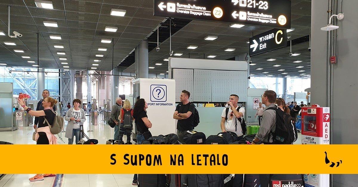 S supom na letalo: kako se organizirati pred potovanjem? - Bananaway