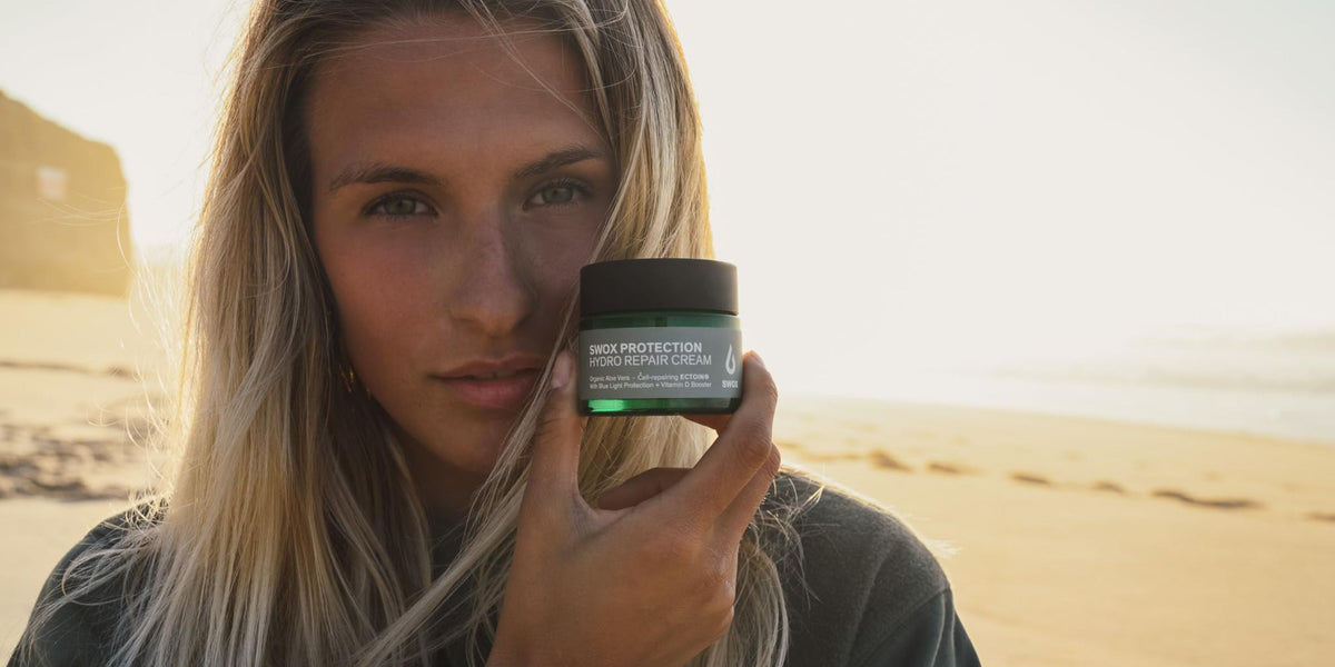 Aloe vera gel in krema po sončenju za nego kože