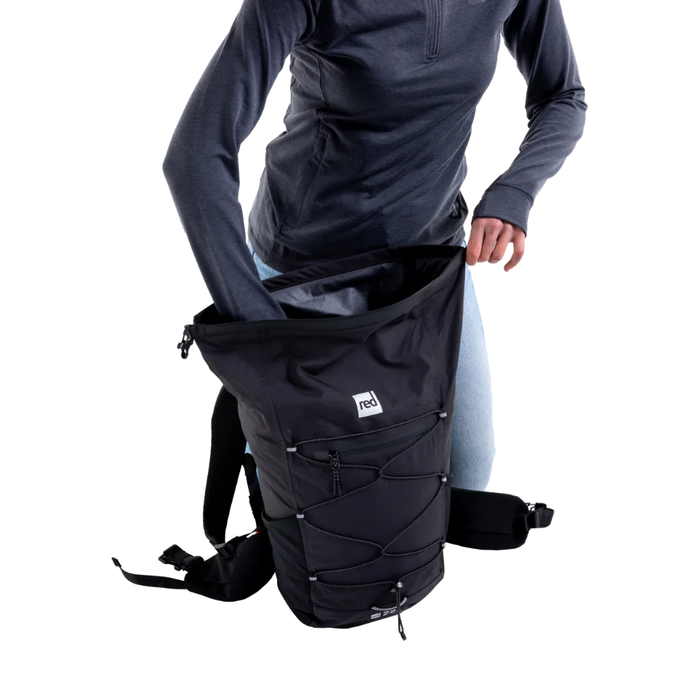 Lightweight Waterproof Backpack 22L - Obsidian Black