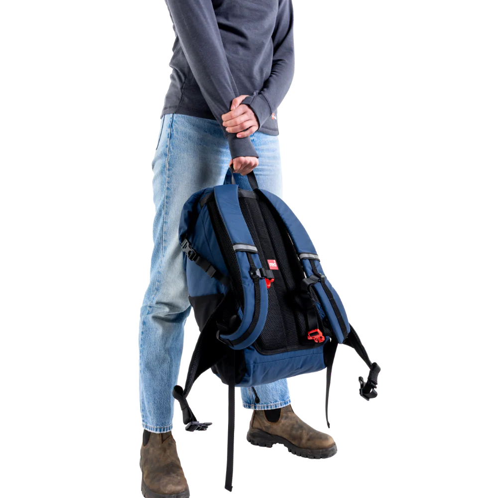 Lightweight Waterproof Backpack 22L - Obsidian Black