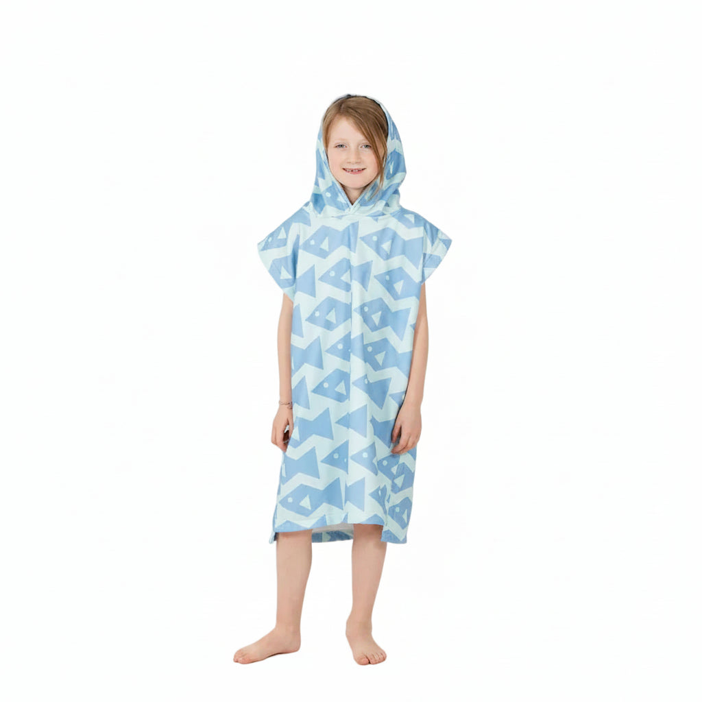 AFTER Square Fish Kids Poncho