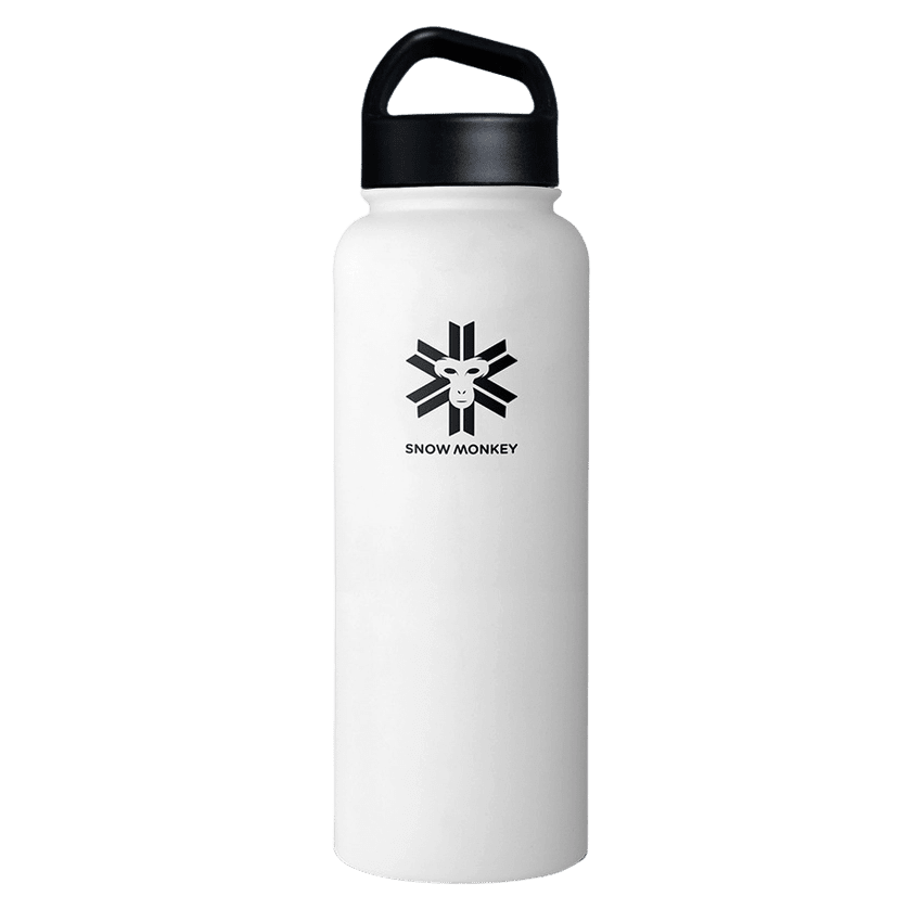 Termovka Snow Monkey Ranger, 1,2 l, bela | Bananaway