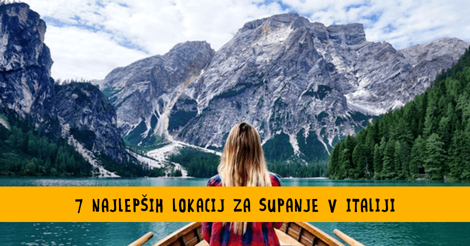 7 najlepših in najbližjih lokacij za supanje v Italiji - Bananaway