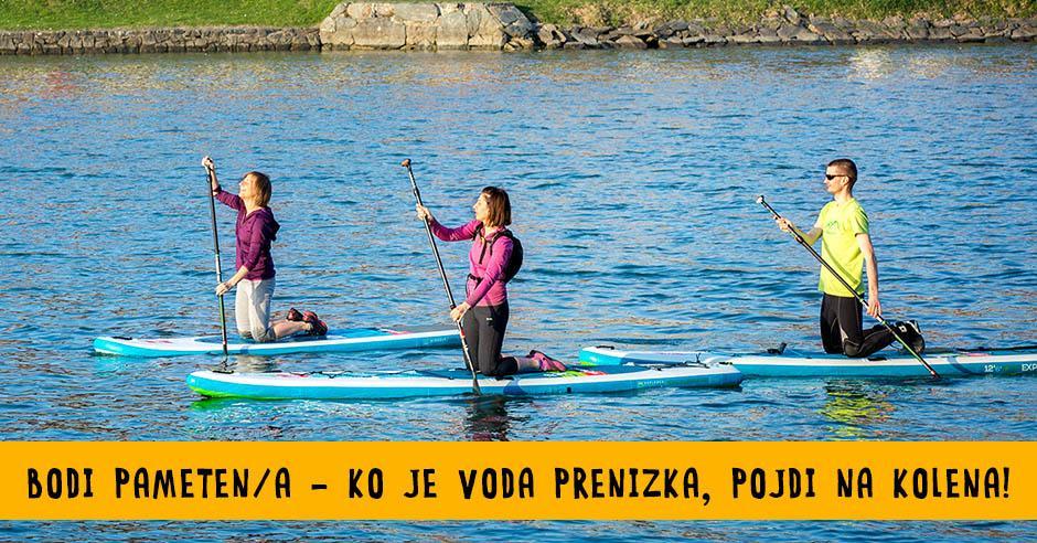 Bodi pameten/a - ko je voda prenizka, pojdi na kolena! - Bananaway