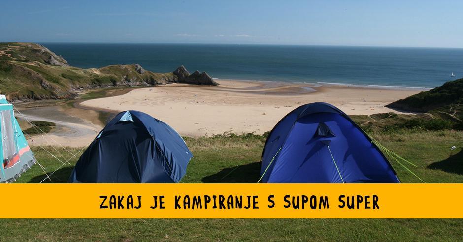 Zakaj  moraš na počitnice v kamp letos vzeti tudi sup? - Bananaway