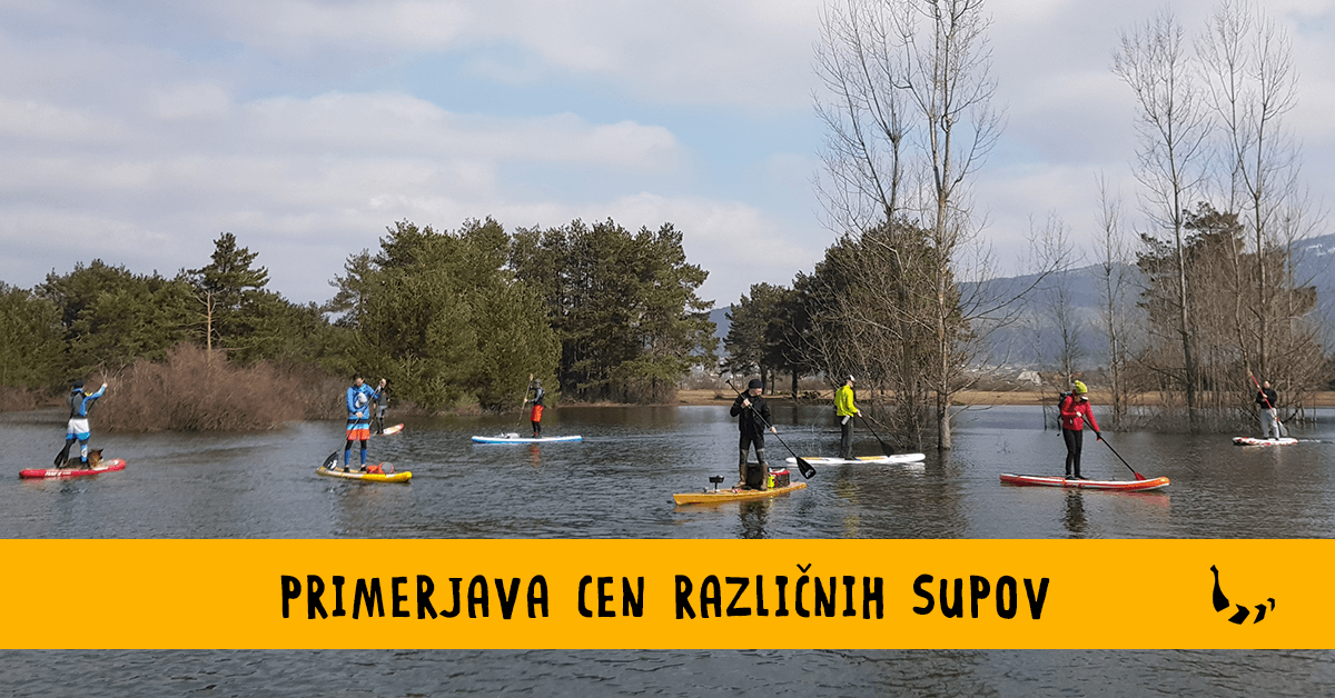 Cene sup desk 2026: kakšen sup za kakšno ceno – primerjava razredov | Bananaway