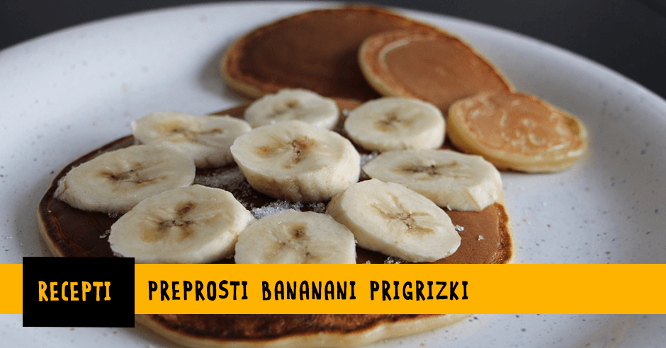 Zdravi bananini prigrizki