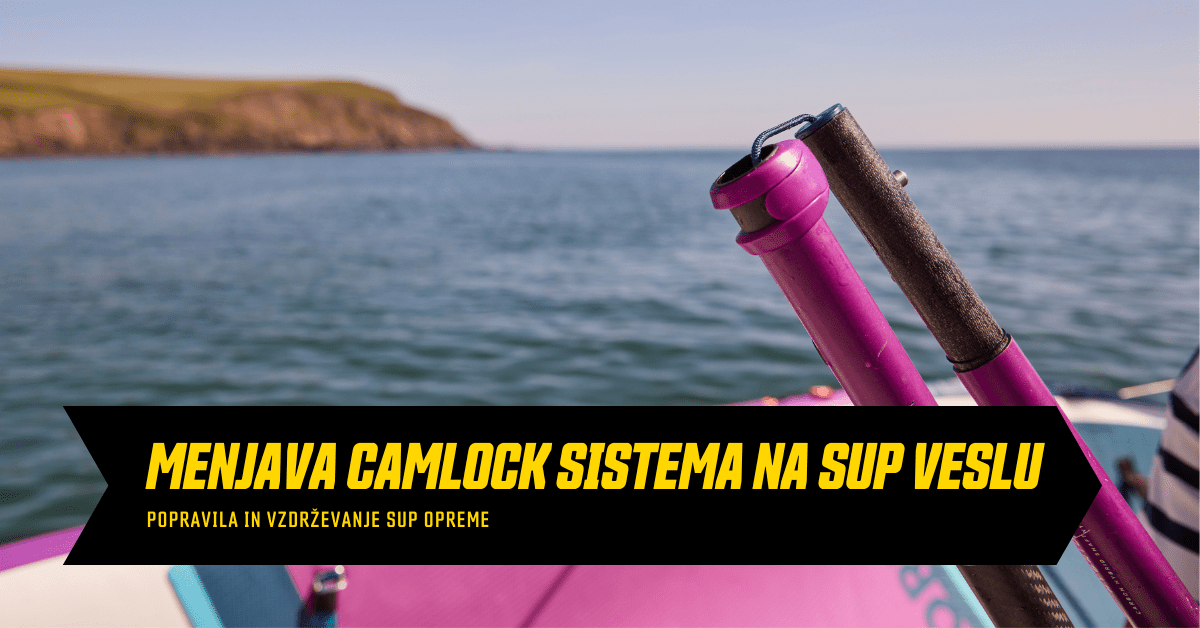 Menjava camlock sistema na sup veslu - Bananaway