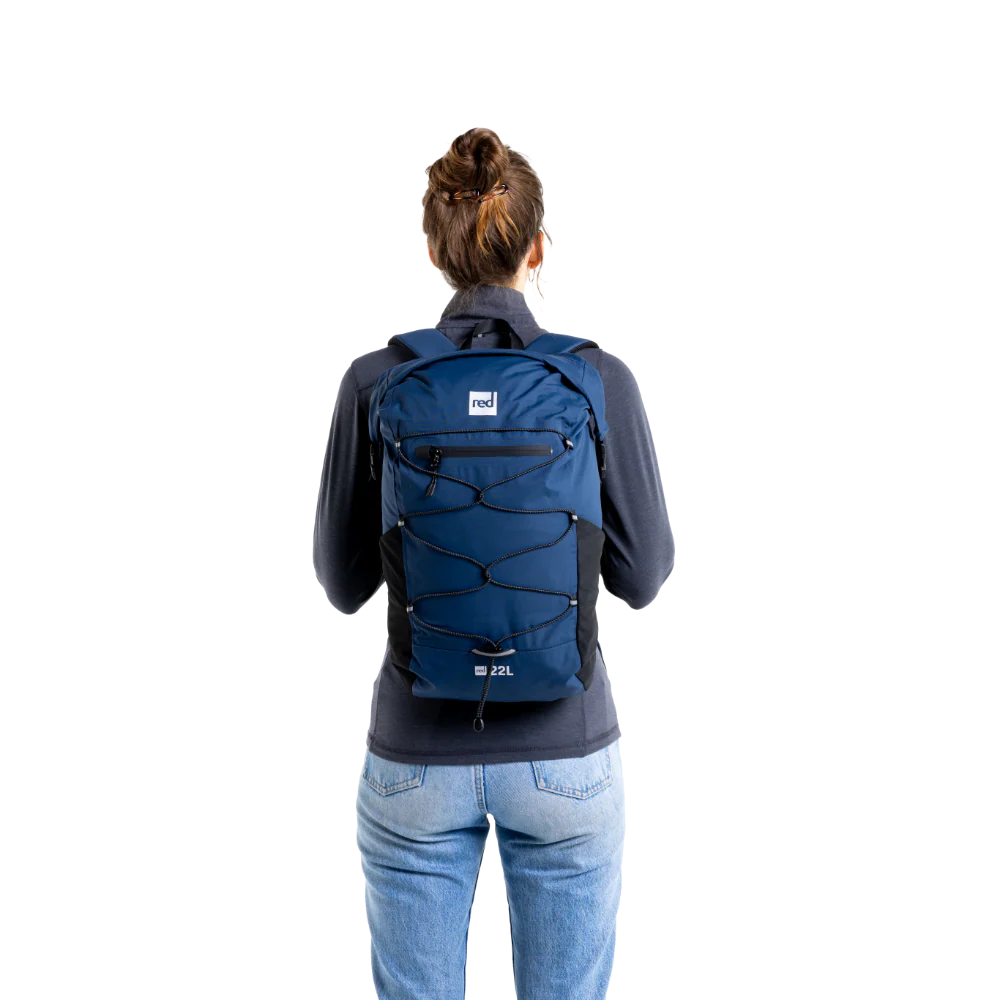 Lightweight Waterproof Backpack 22L - Obsidian Black