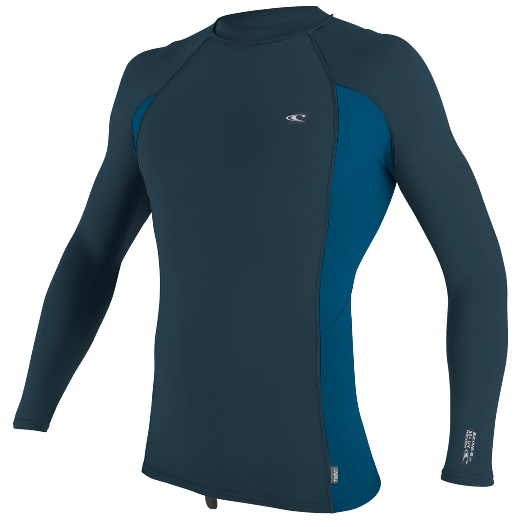 Lycra z dolgimi rokavi O'Neill Premium Skins L/S, oprijeta, modra-modra, moška