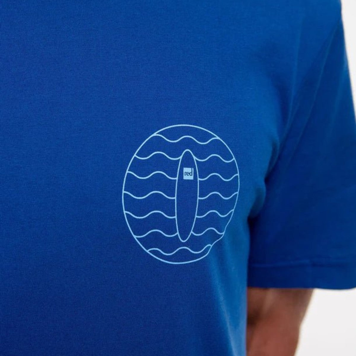 Red Original Explore T-shirt, blue, with Explore print