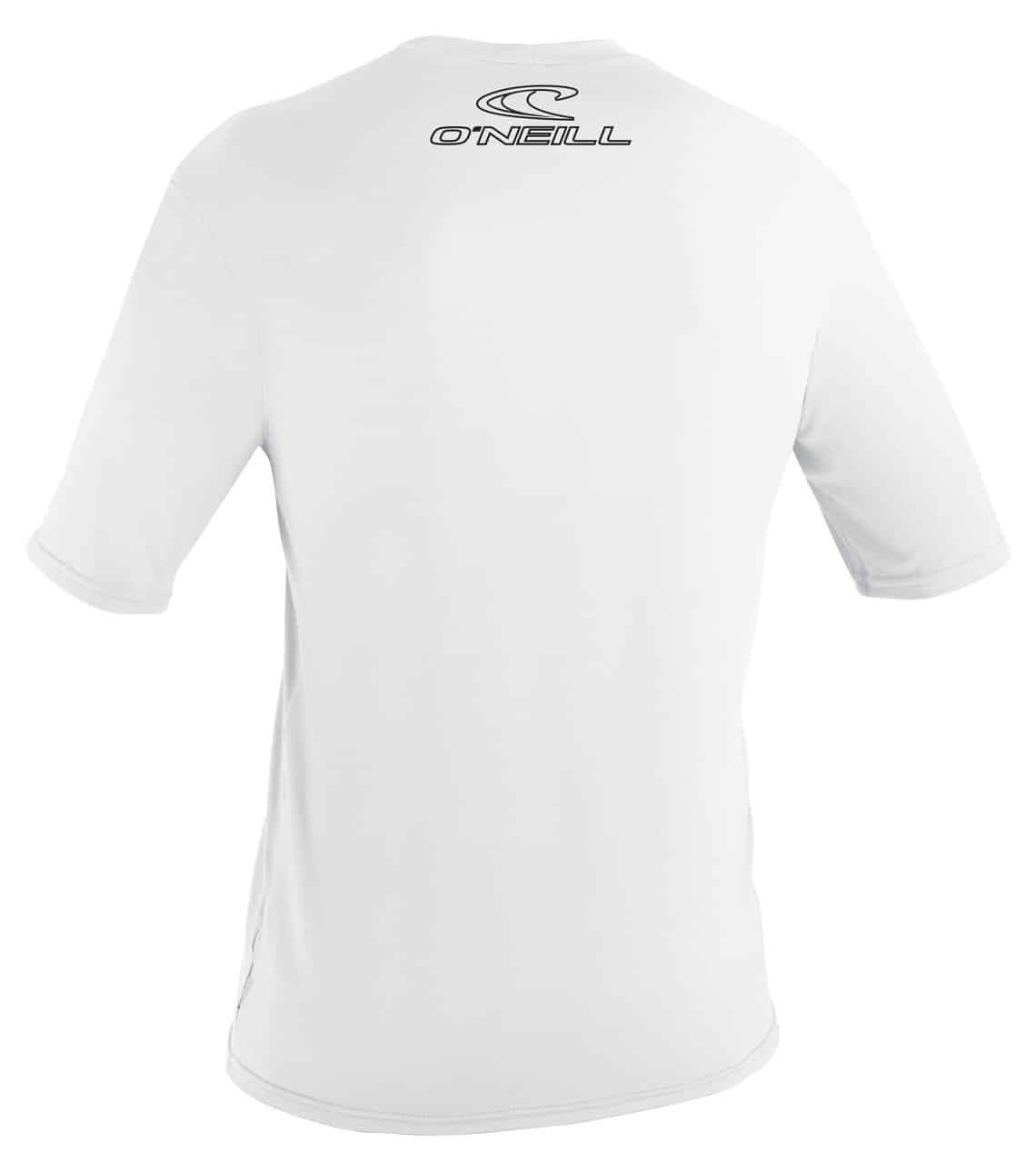 O'Neill Basic Skins S:S otroška UV majica, bela zadaj
