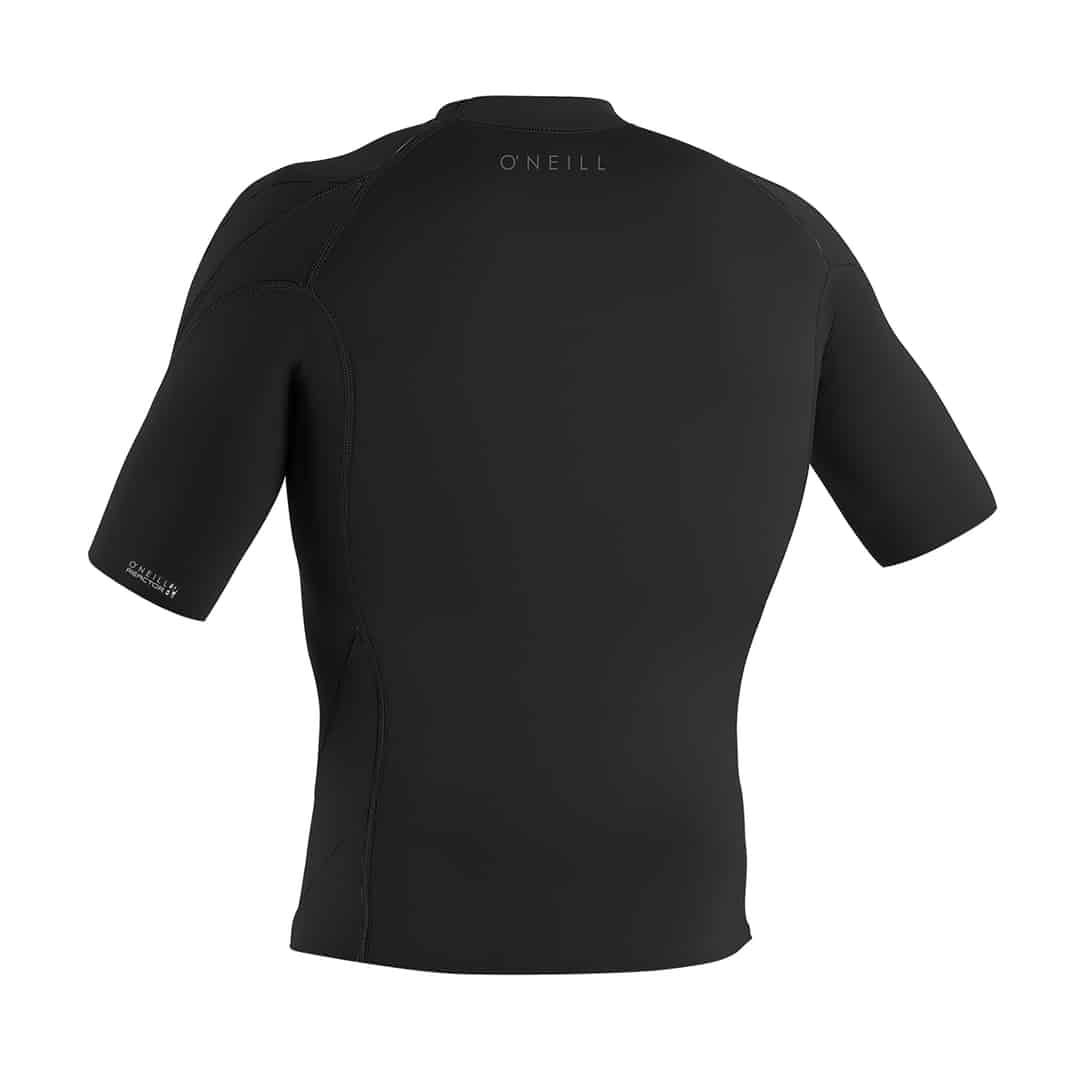 O'Neill Reactor 2 1,5mm moška neopren majica, črna zadaj