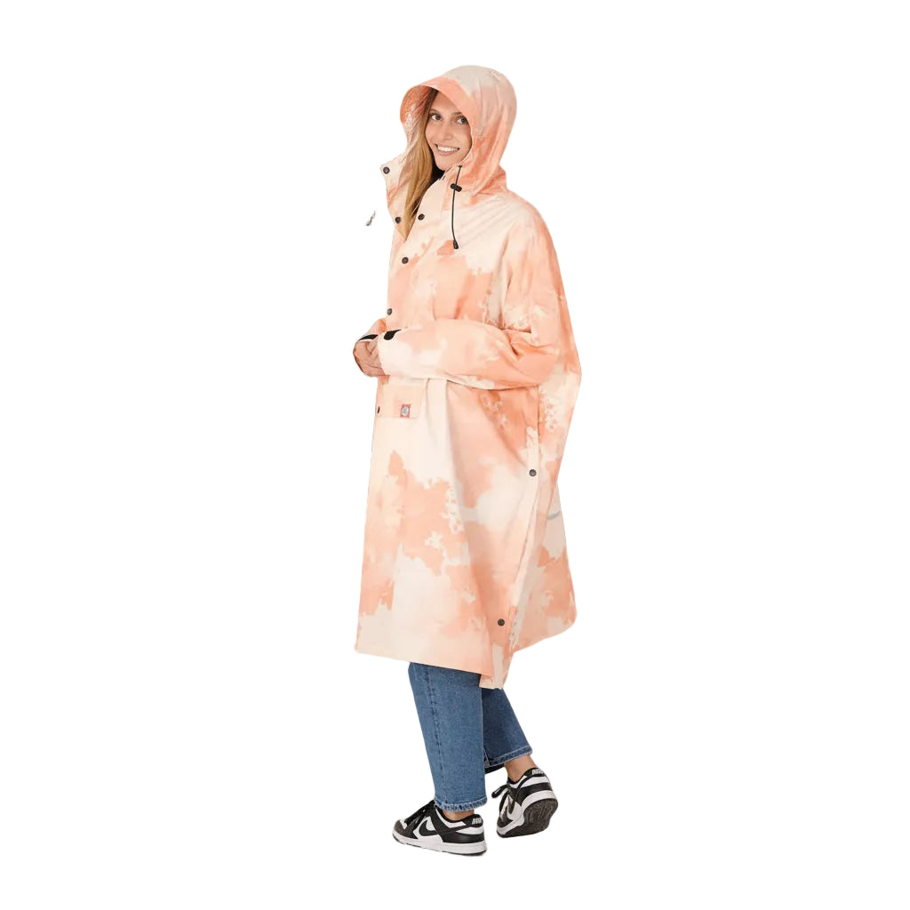 AFTER Watercolor Rain Poncho