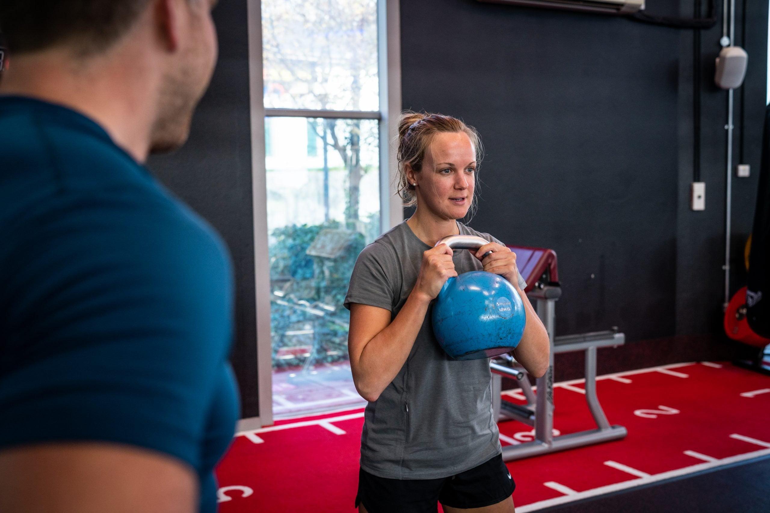 Punca dela vaje z Kettlebell utežjo 