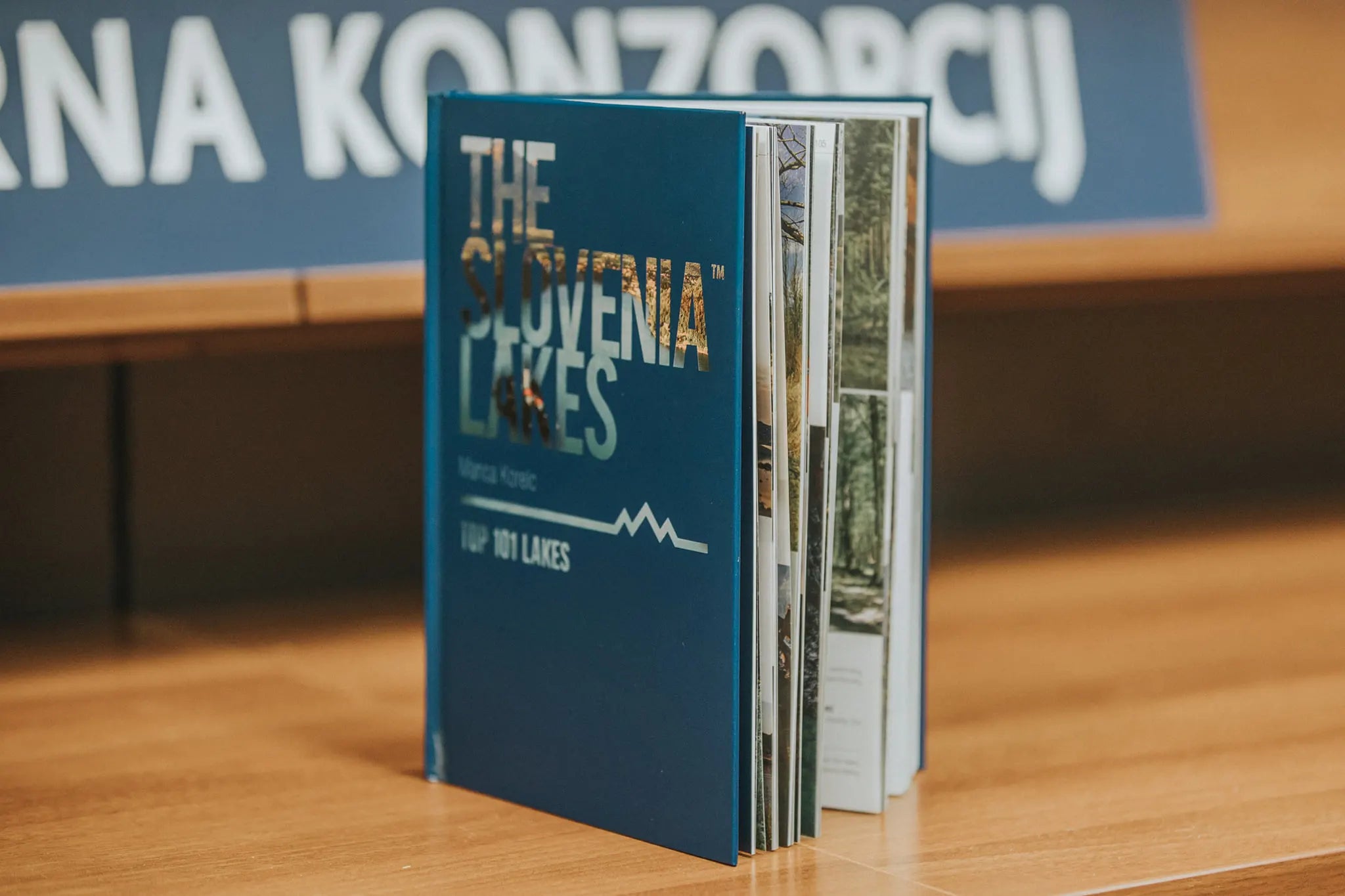 Knjiga The Slovenia lakes