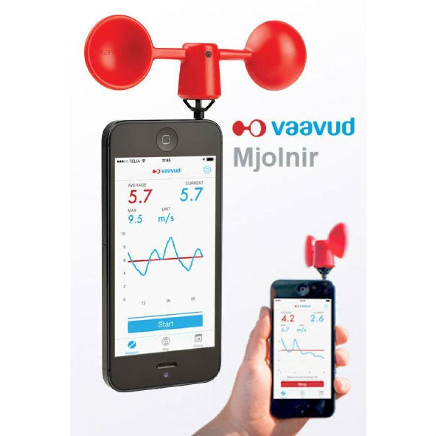Merilnik vetra Vaavud Mjolnir